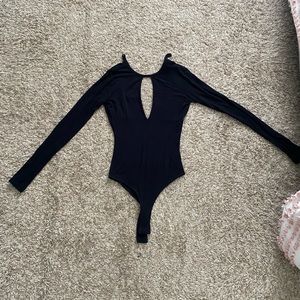 Wet seal body suit size XS, black